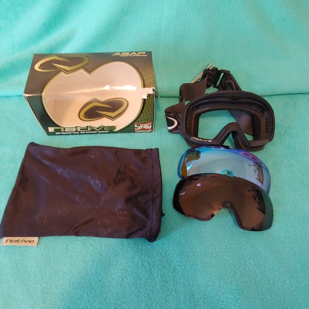 Native All Sports Polarized Goggles - NWT